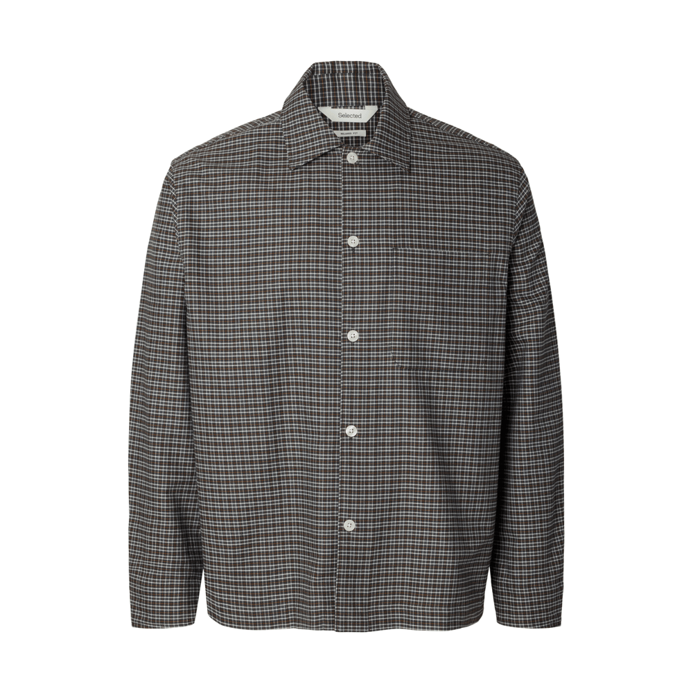 Selected Menswear Rlxsvend Rick Brushed Oxford Light Shirt